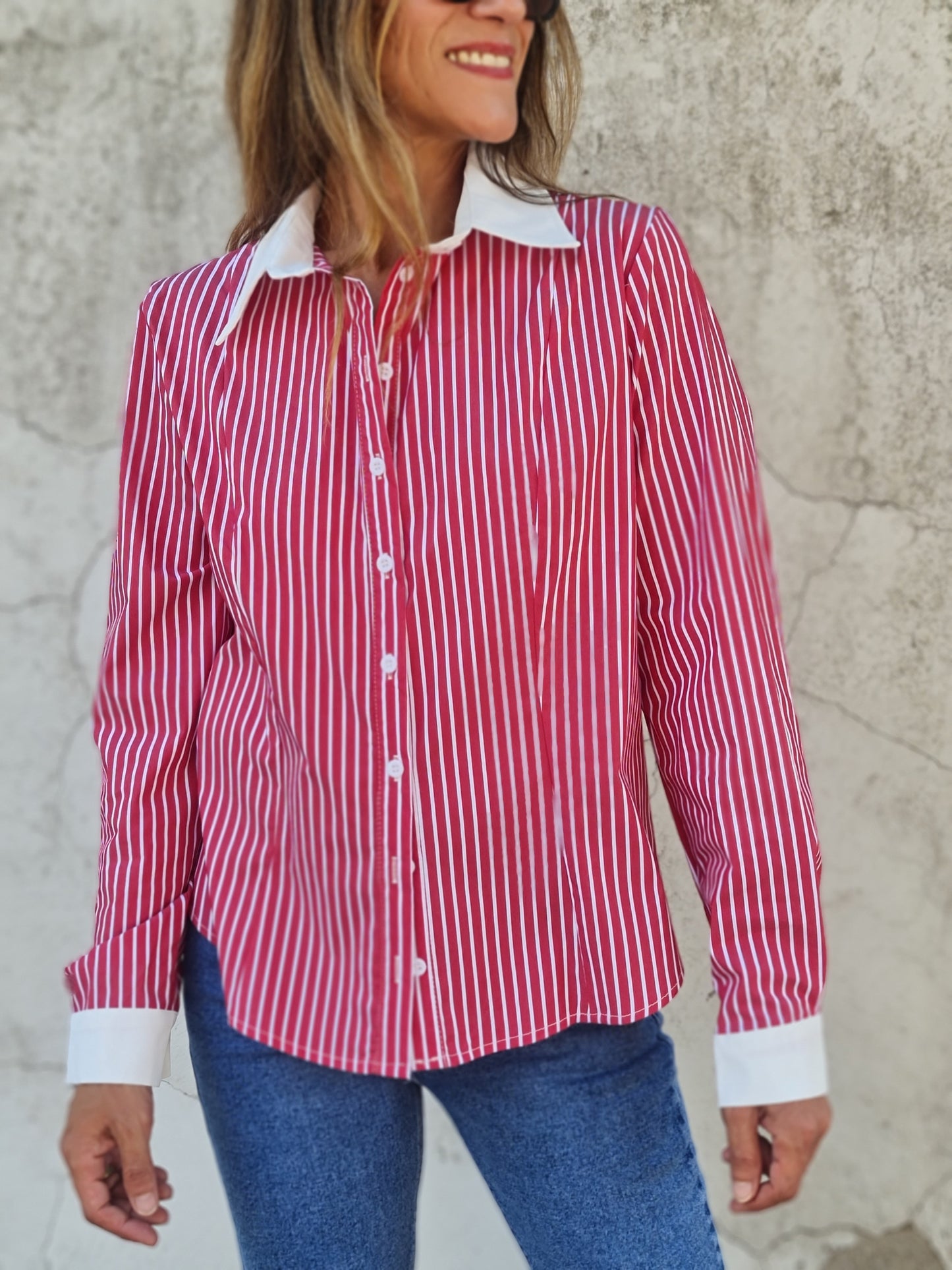 BLUSA REINA ROJA.