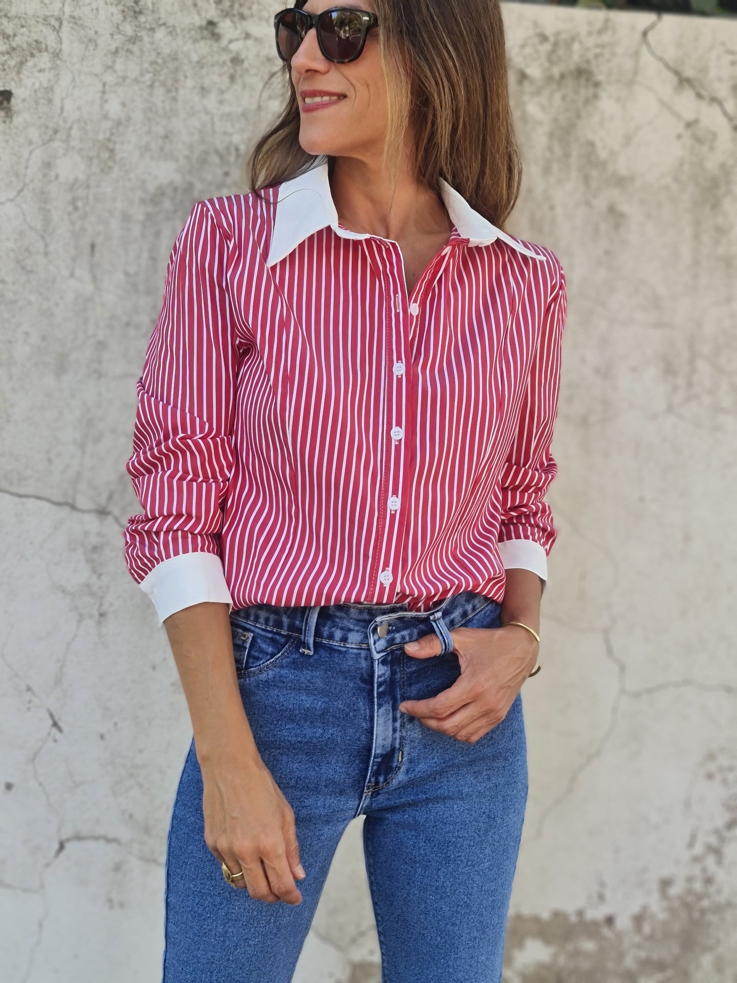 BLUSA REINA ROJA.