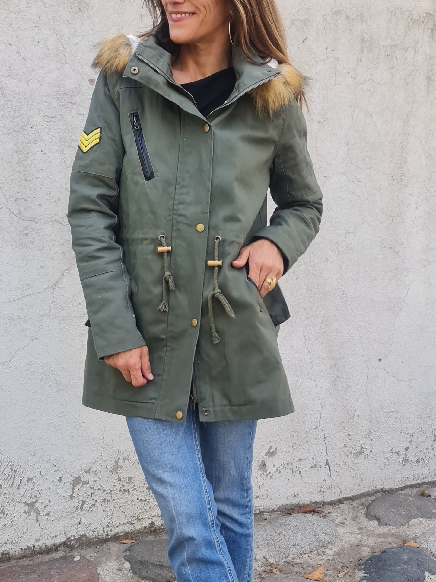 CHAQUETA MILITAR CHIPORRO.