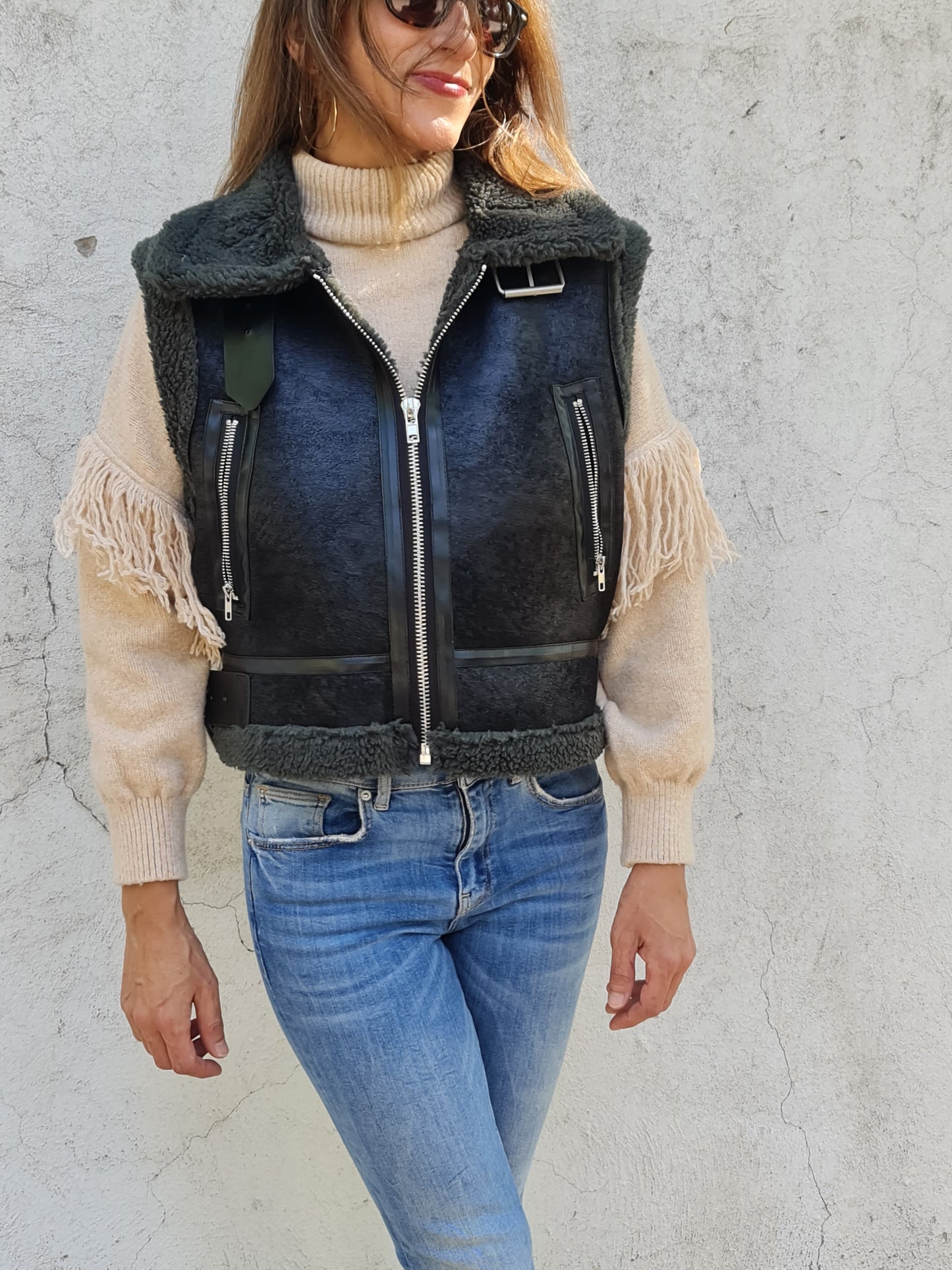 CHAQUETA CHIPORRO VERDE.