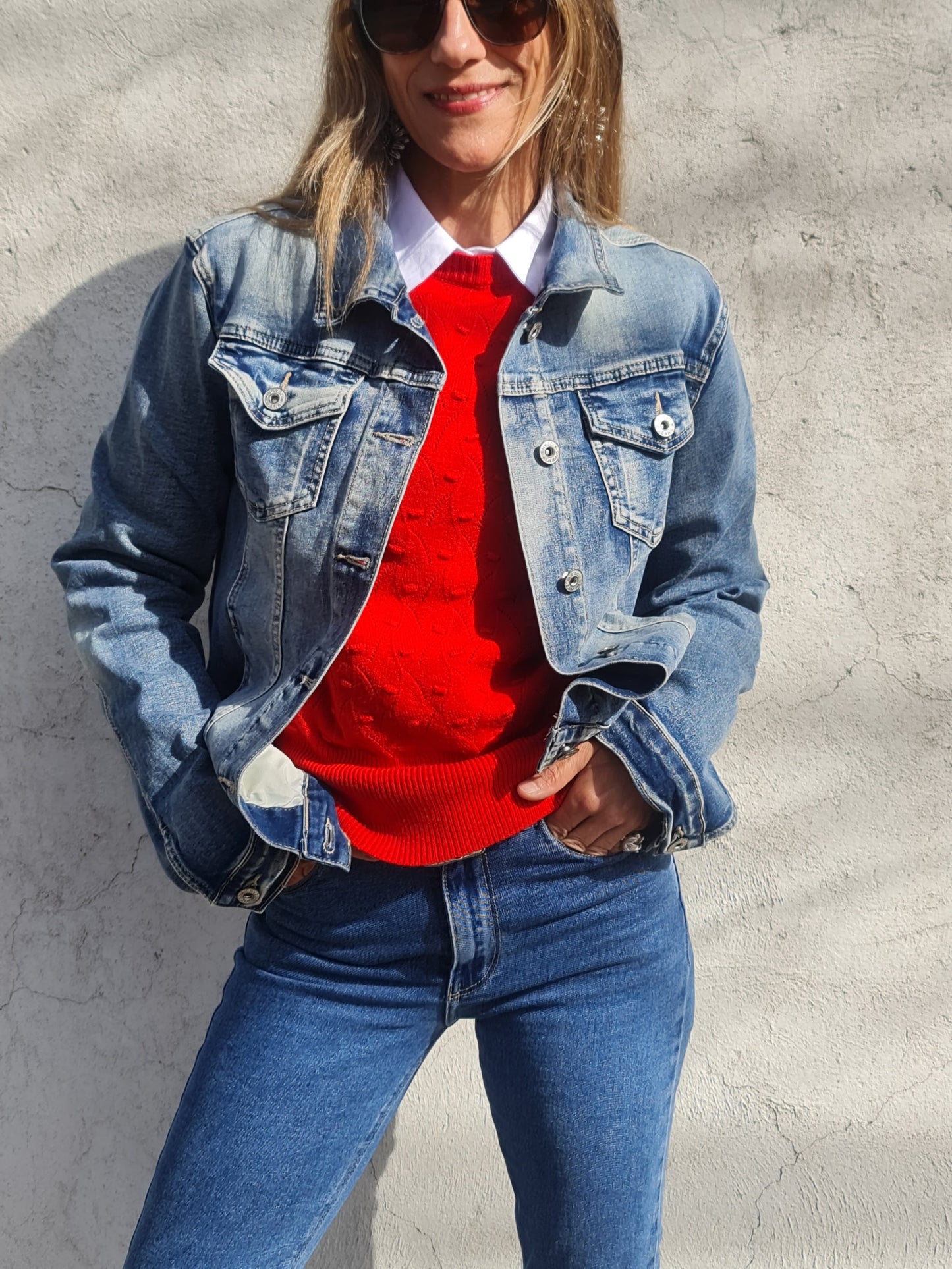 SWEATER AURELIA ROJO. - Quemepongo