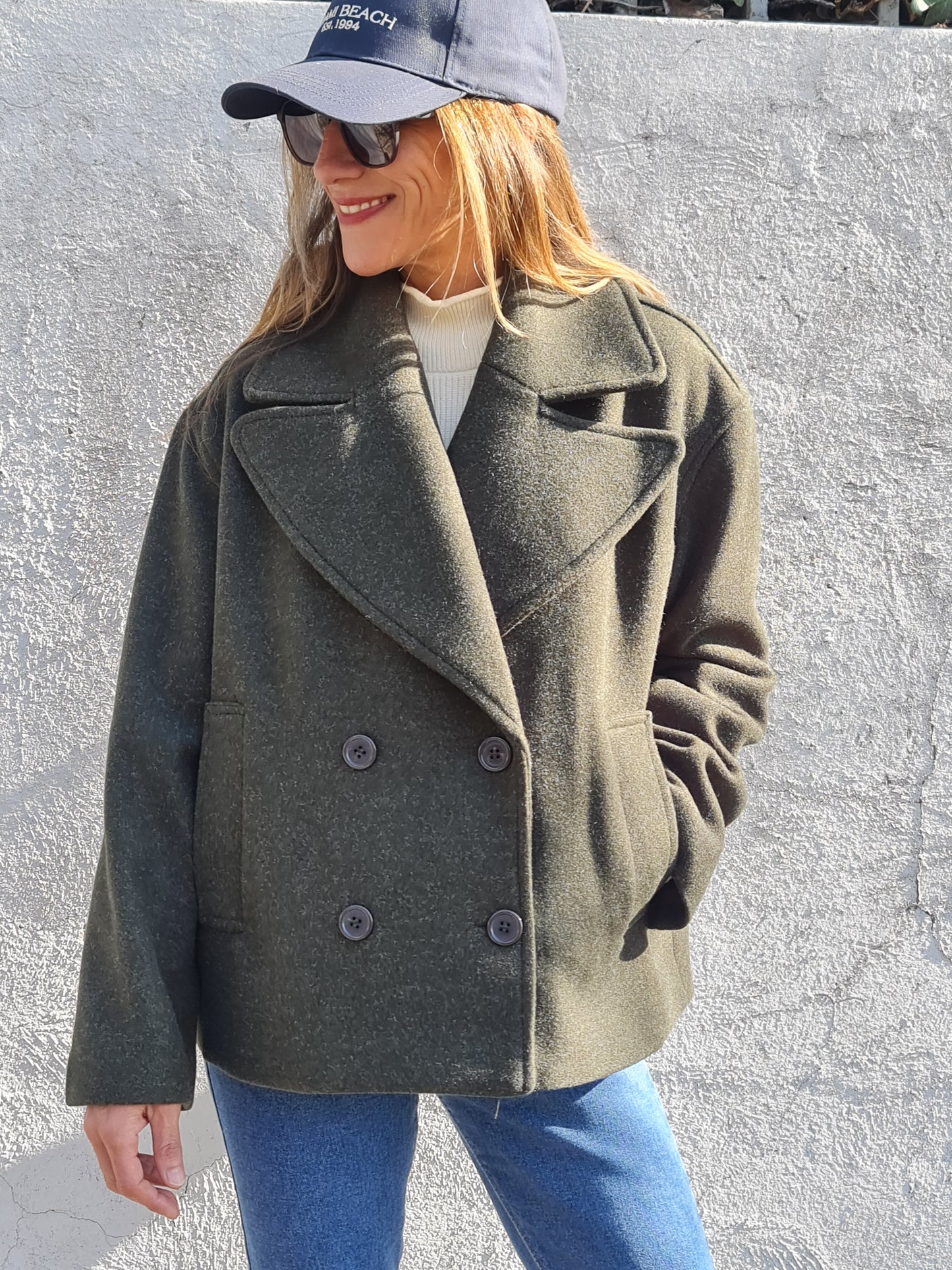 CHAQUETA VICTORIA VERDE MUSGO -10% DCTO.