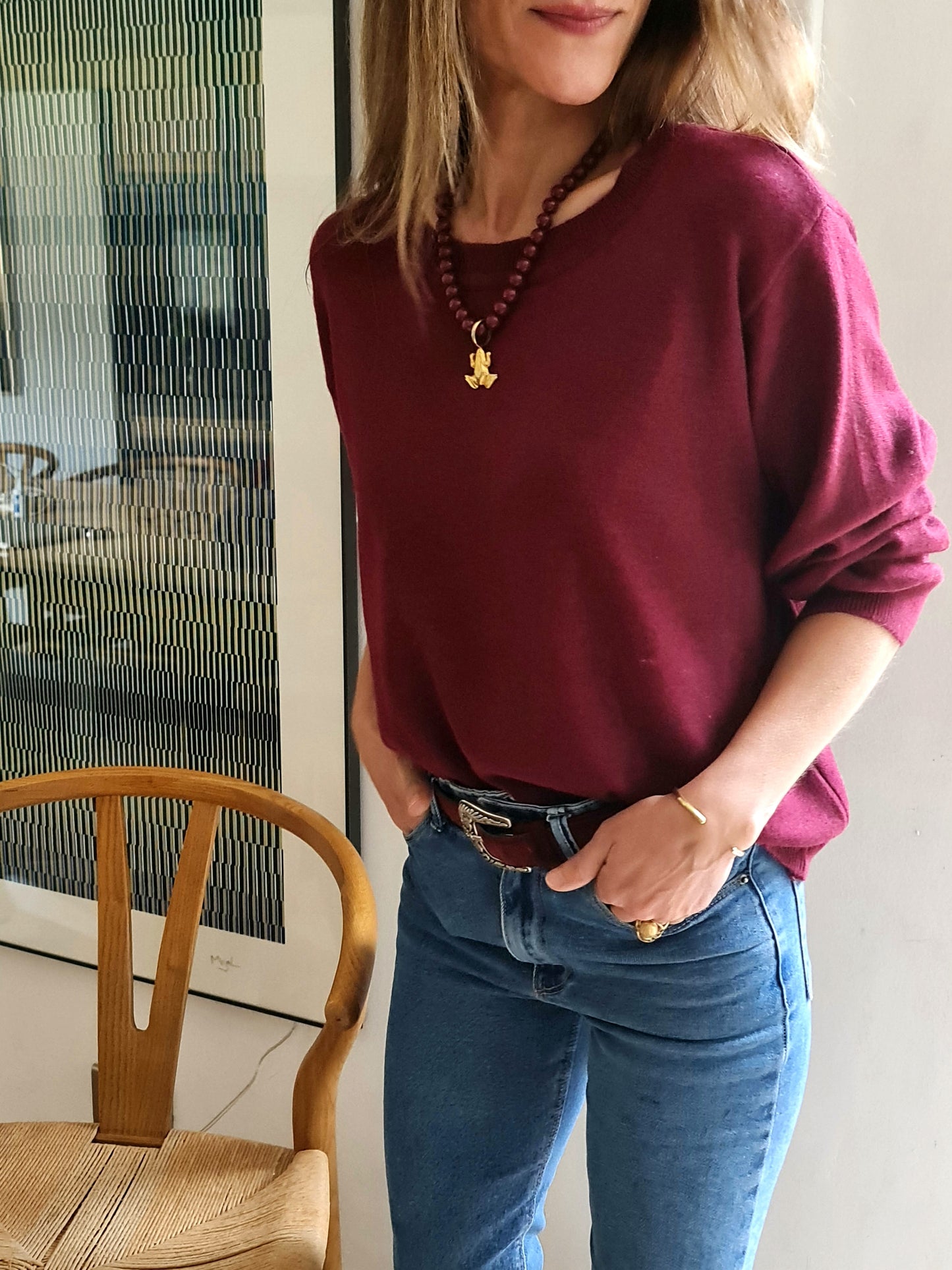 SWEATER ESTER BURDEO.