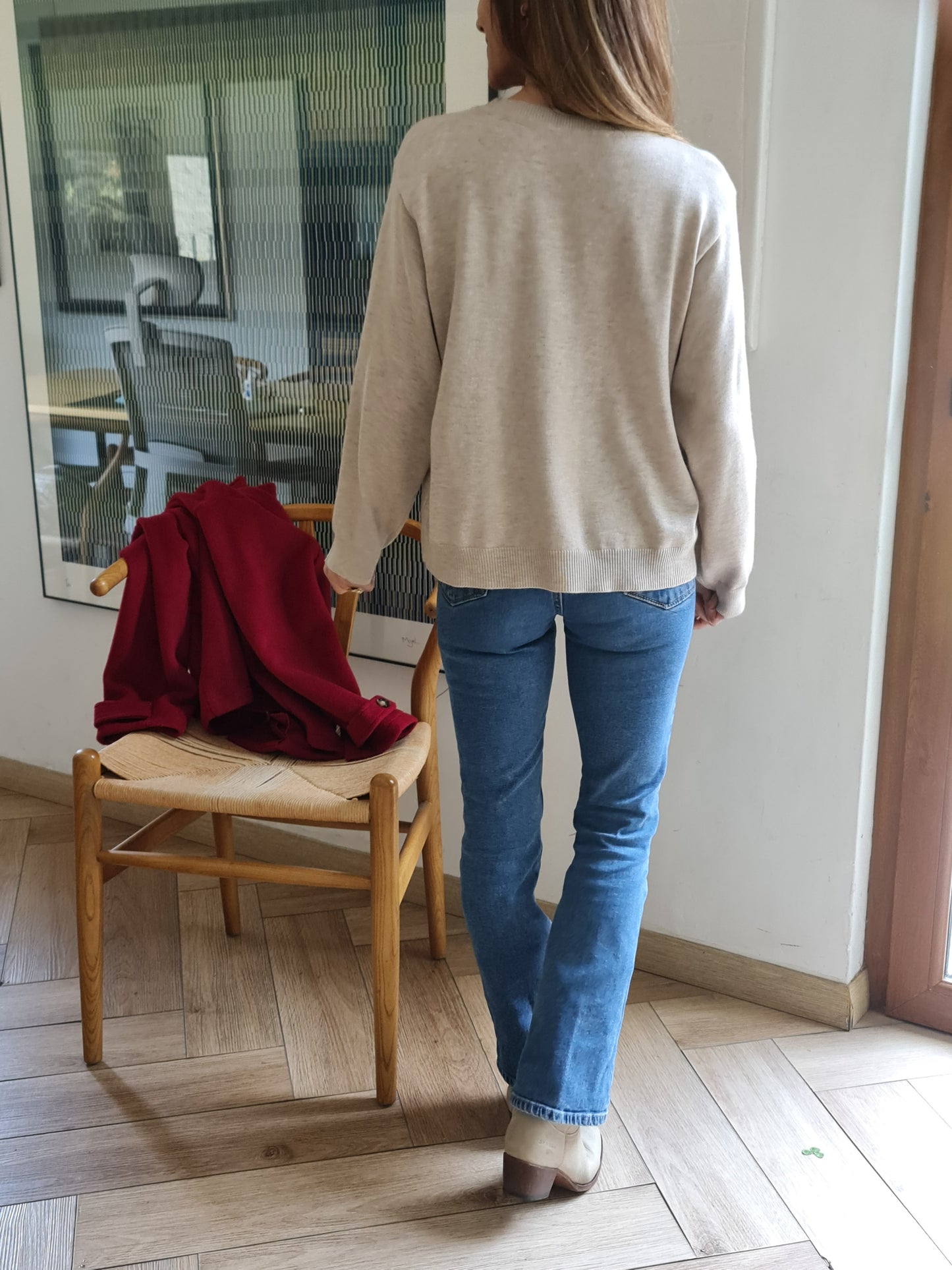 SWEATER ESTER BEIGE.