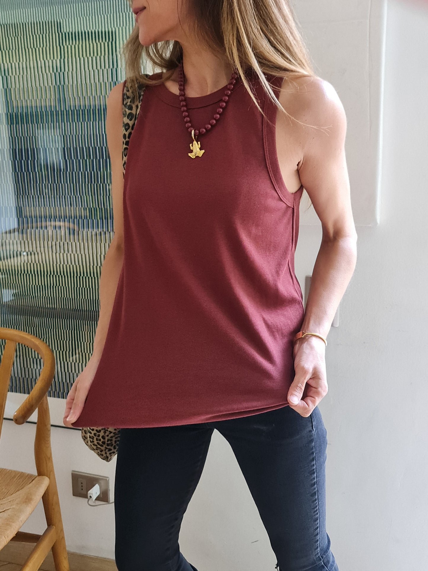 POLERA LETICIA BURDEO.