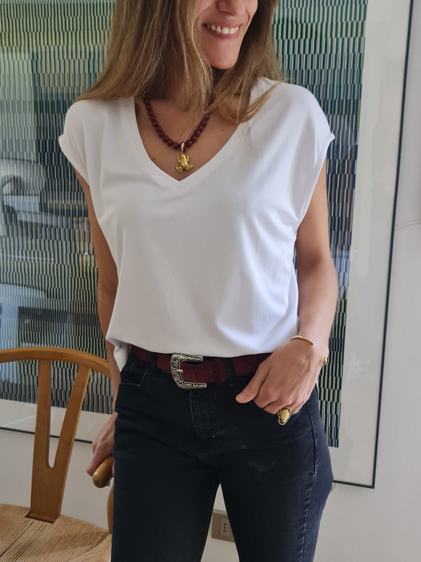 POLERA LOLA BLANCA -10% DCTO.