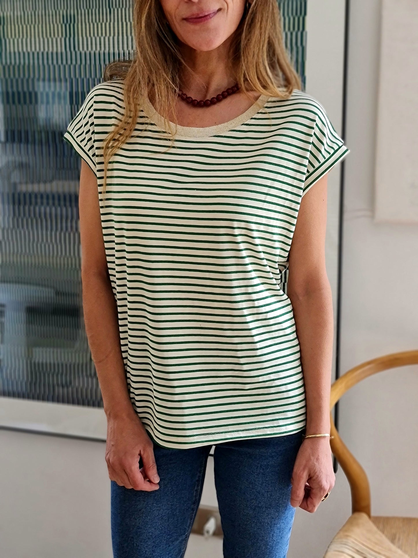 POLERA GRACIA VERDE -15% DCTO.