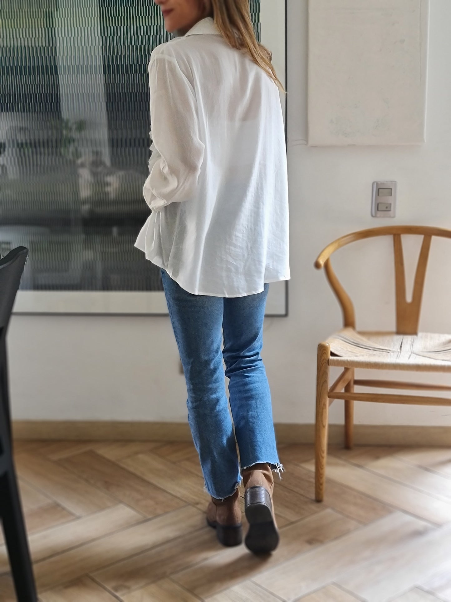 BLUSA ANTONIETA BLANCA.