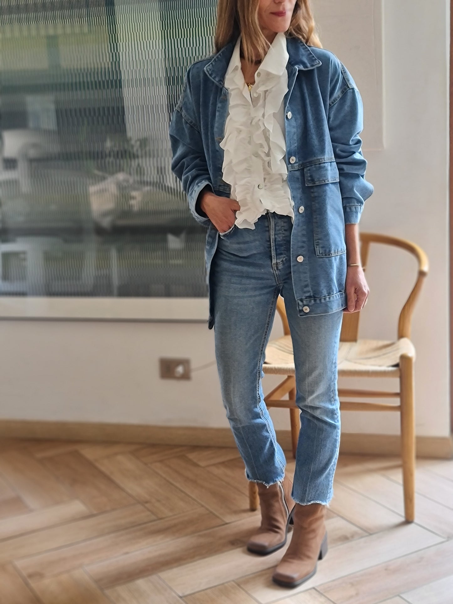BLUSA ANTONIETA BLANCA.