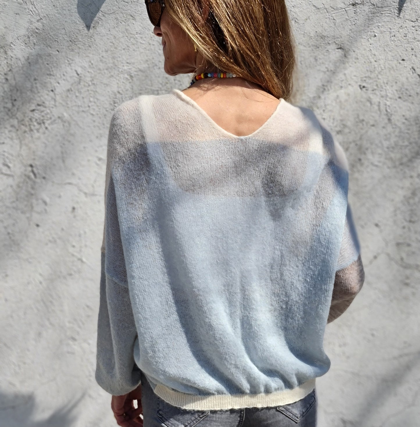 SWEATER CLARITA CREMA.