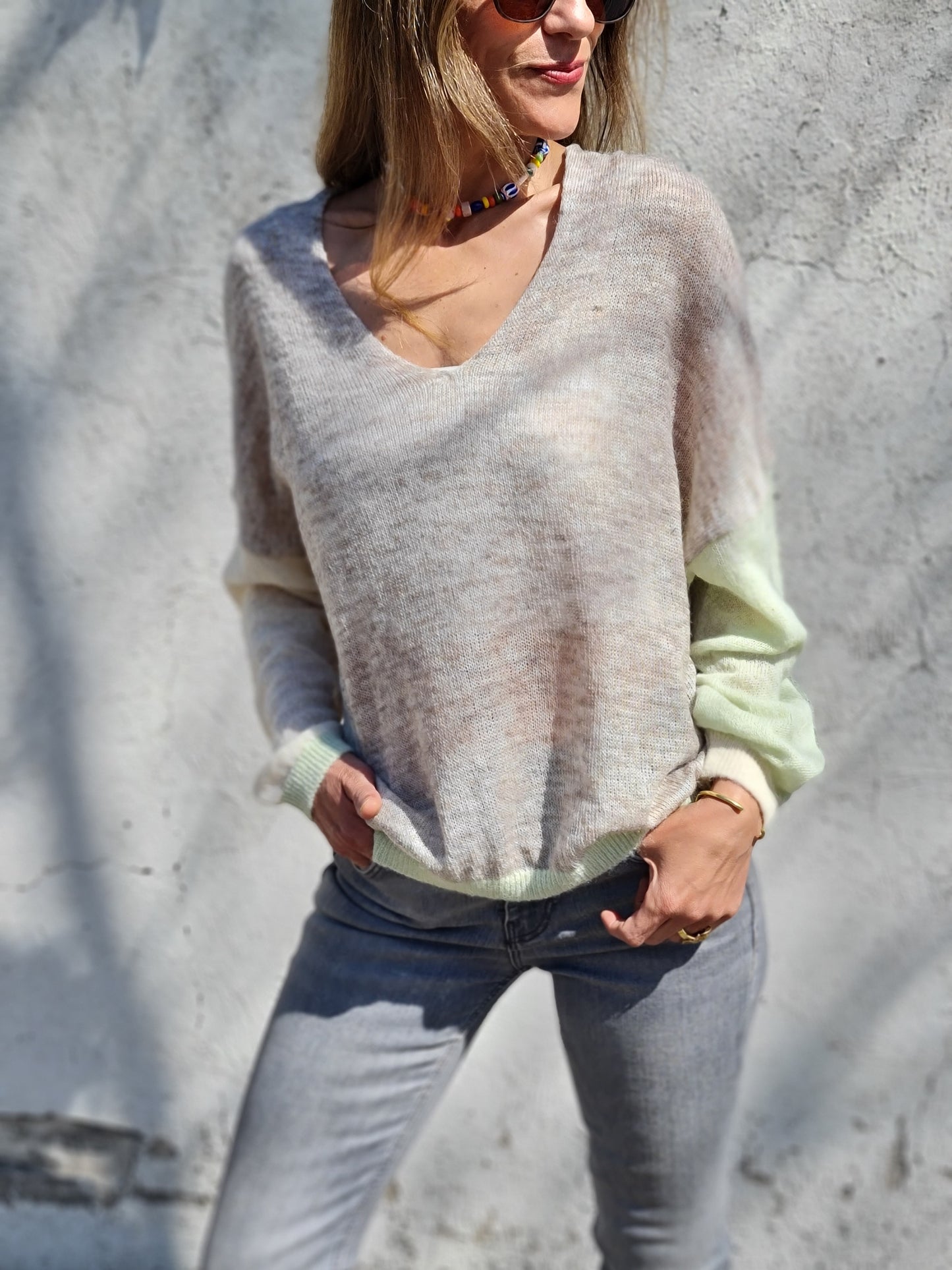 SWEATER CLARITA TOSTADO.