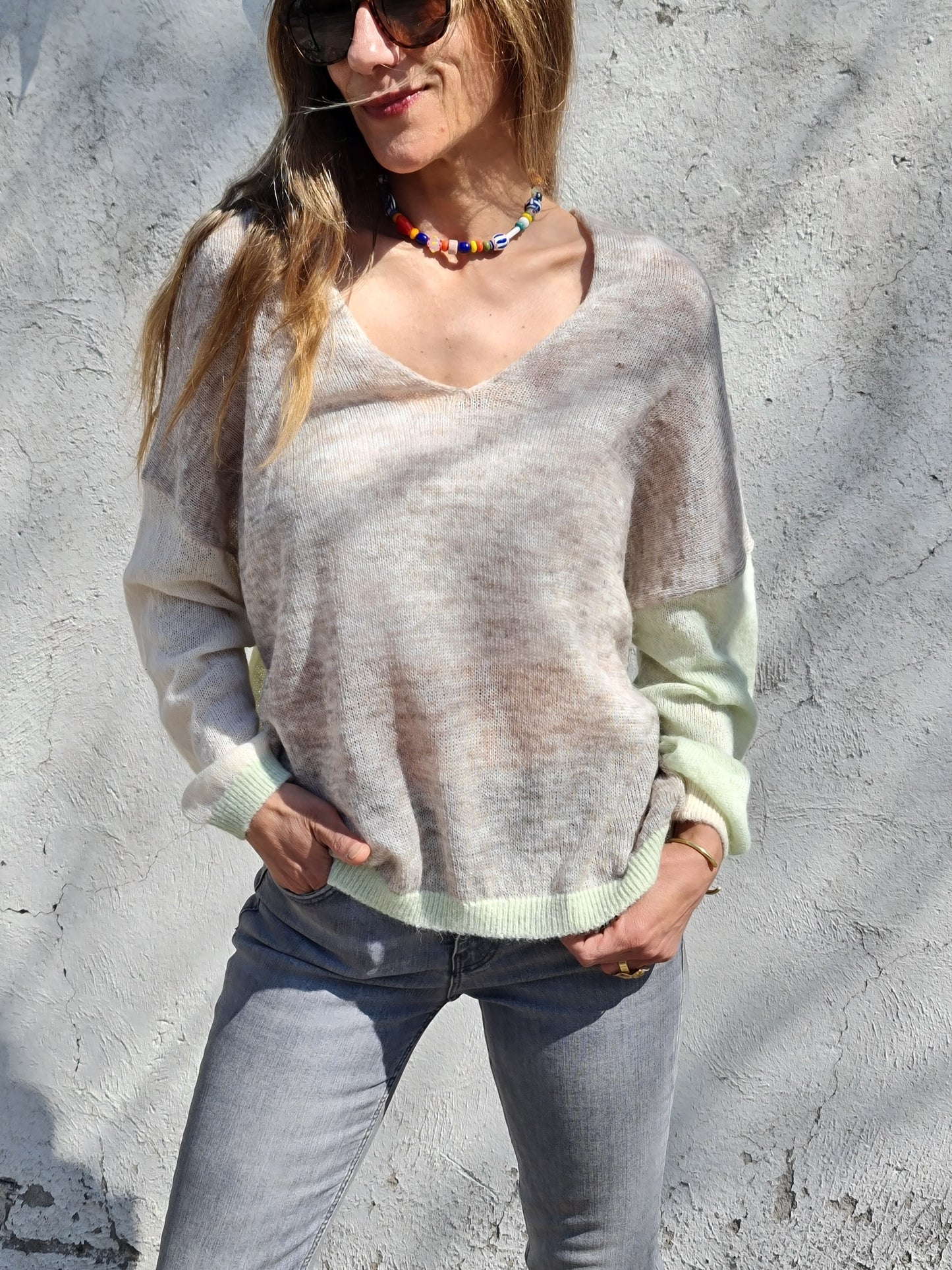 SWEATER CLARITA TOSTADO.