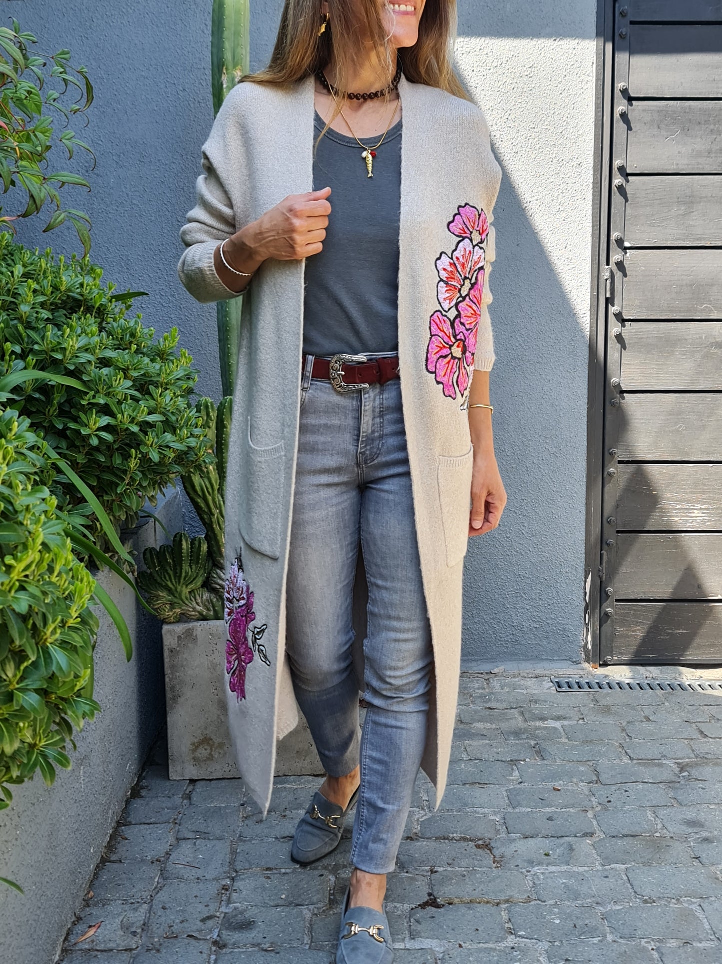CHALECO ROCÍO BEIGE 30% DE DCTO.