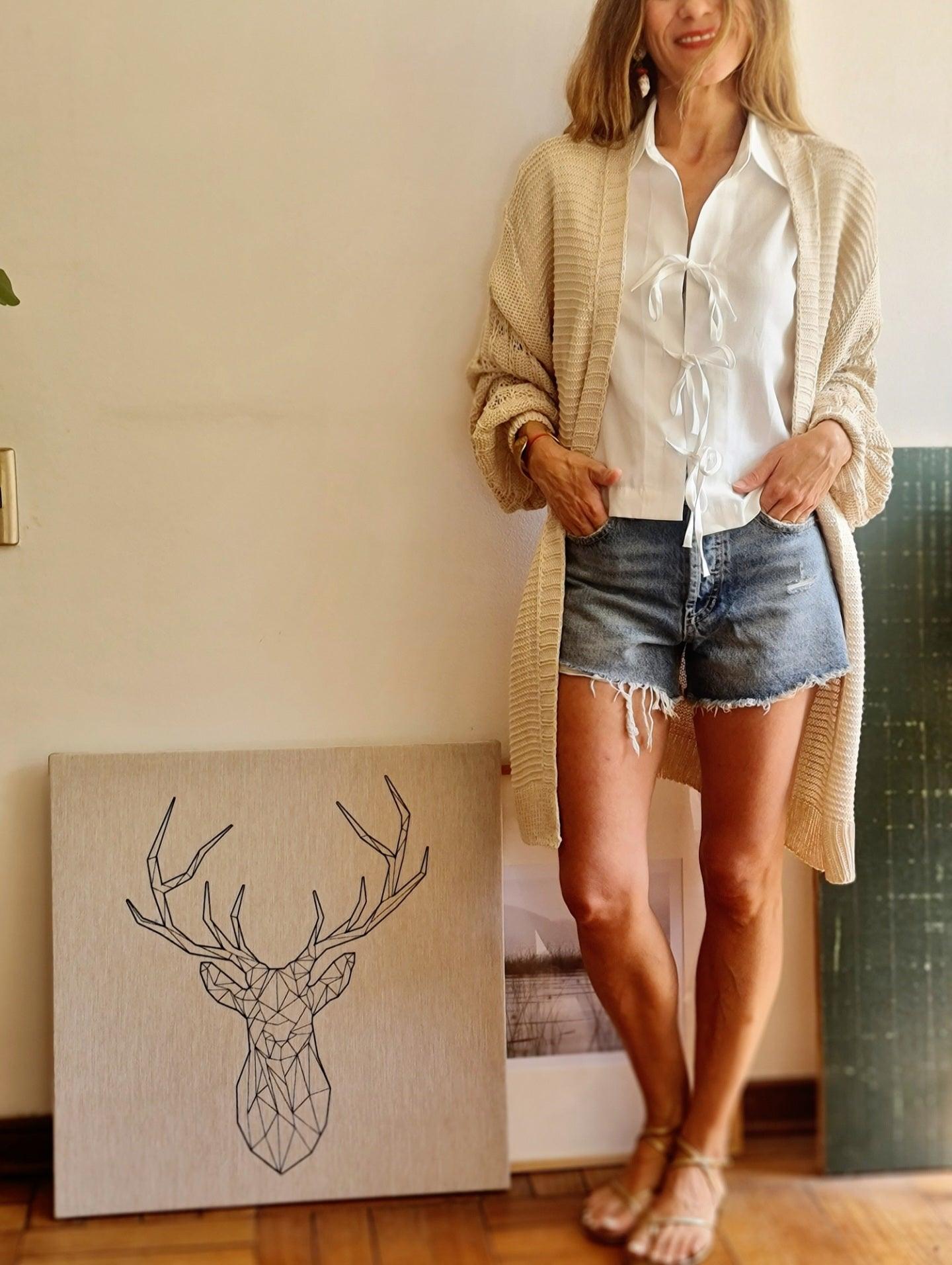 BLUSA NATALIA BLANCA. - Quemepongo