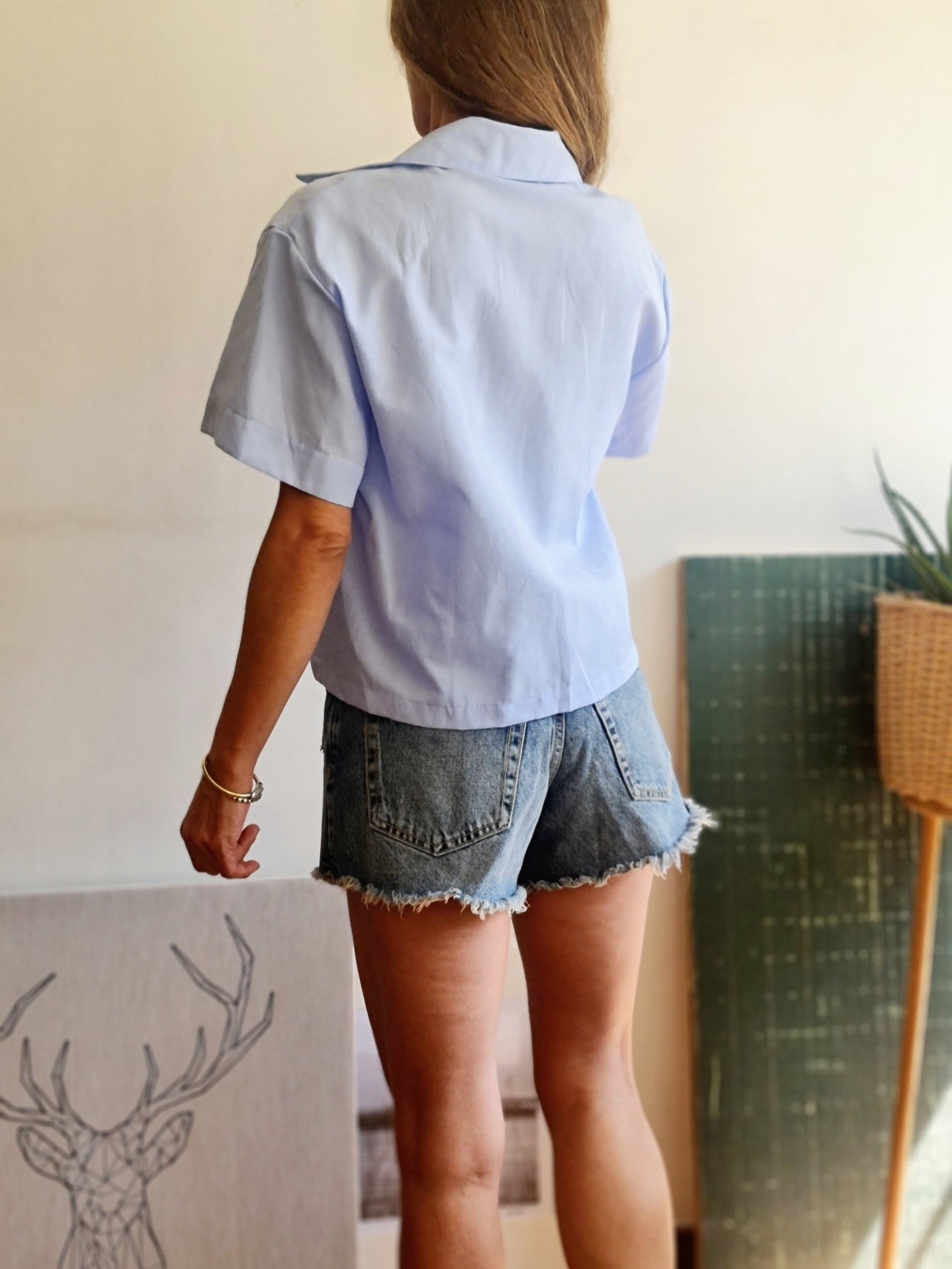 BLUSA NATALIA CELESTE.