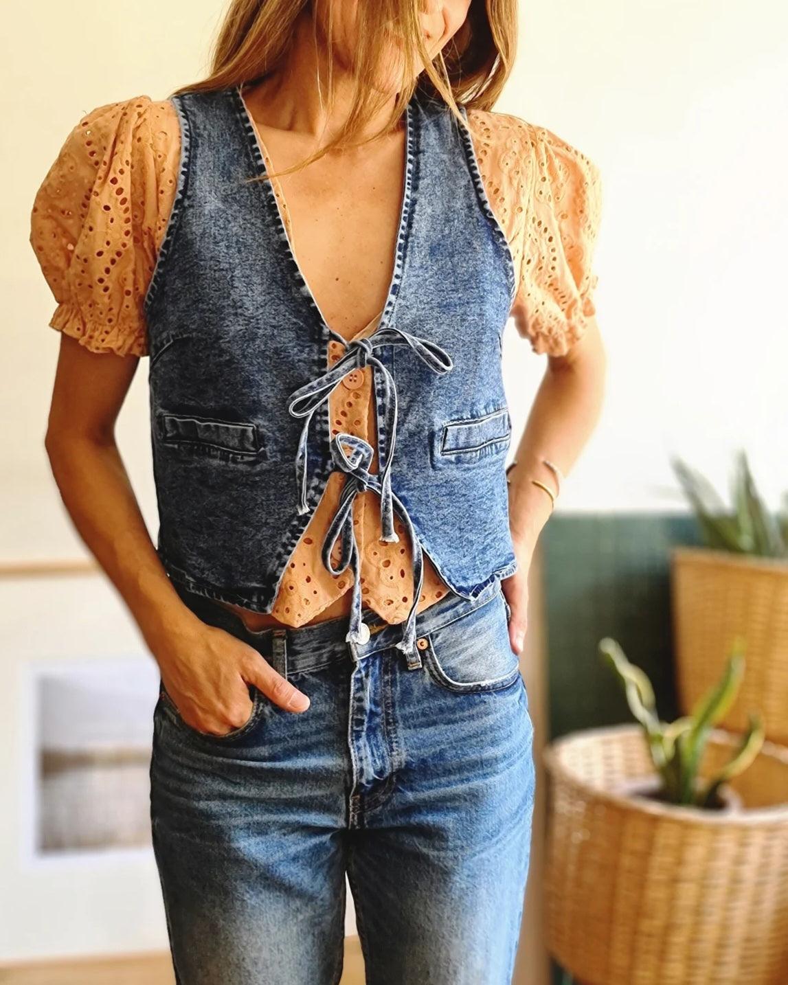 BLUSA TERE ROSADA DURAZNO -25% DE DCTO. - Quemepongo