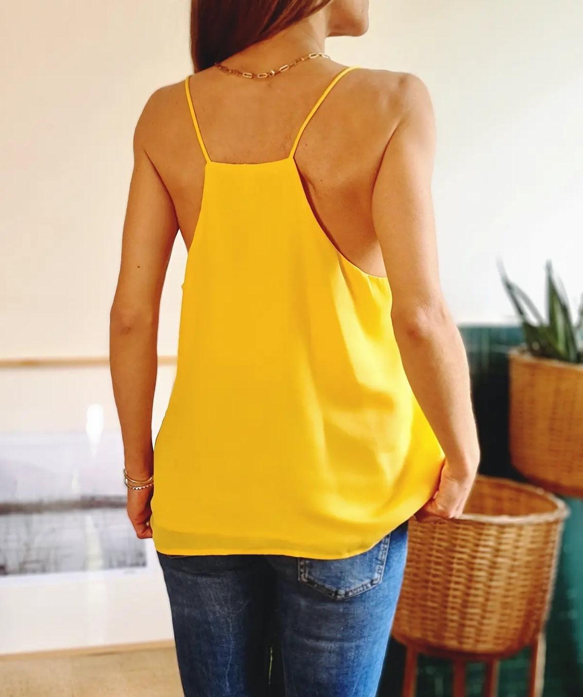 BLUSA ANTO AMARILLA ORO -70% DE DCTO. - Quemepongo