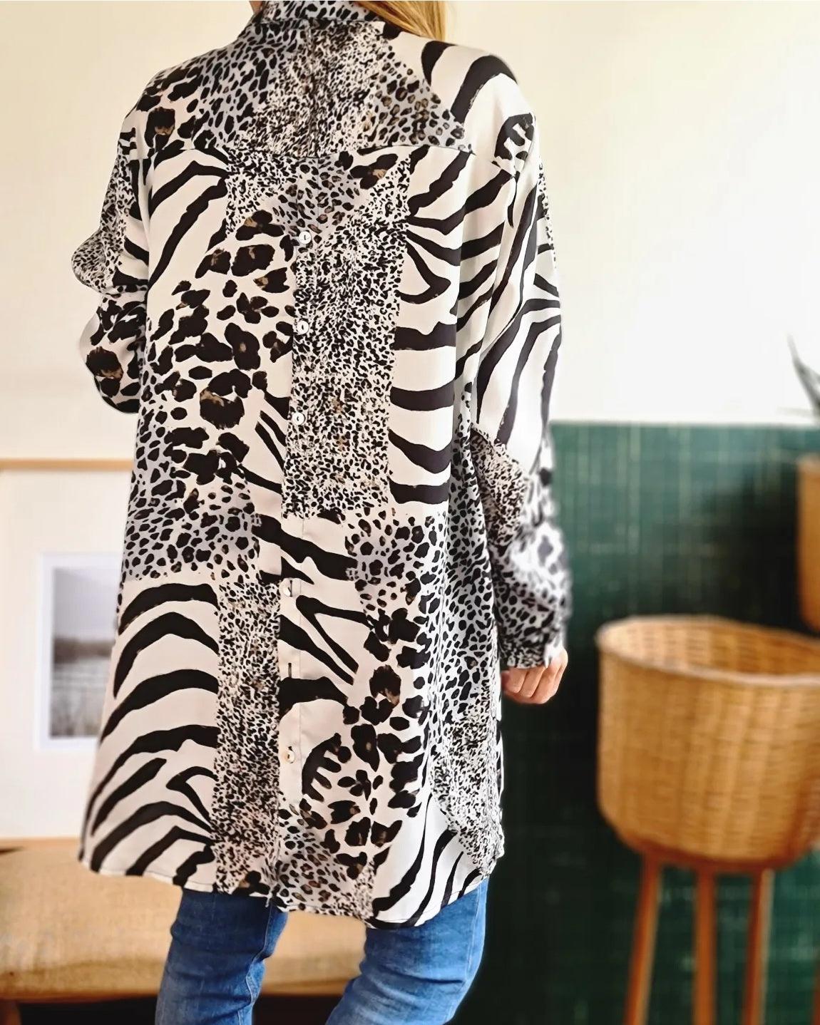 BLUSA CEBRA -50% DE DCTO. - Quemepongo