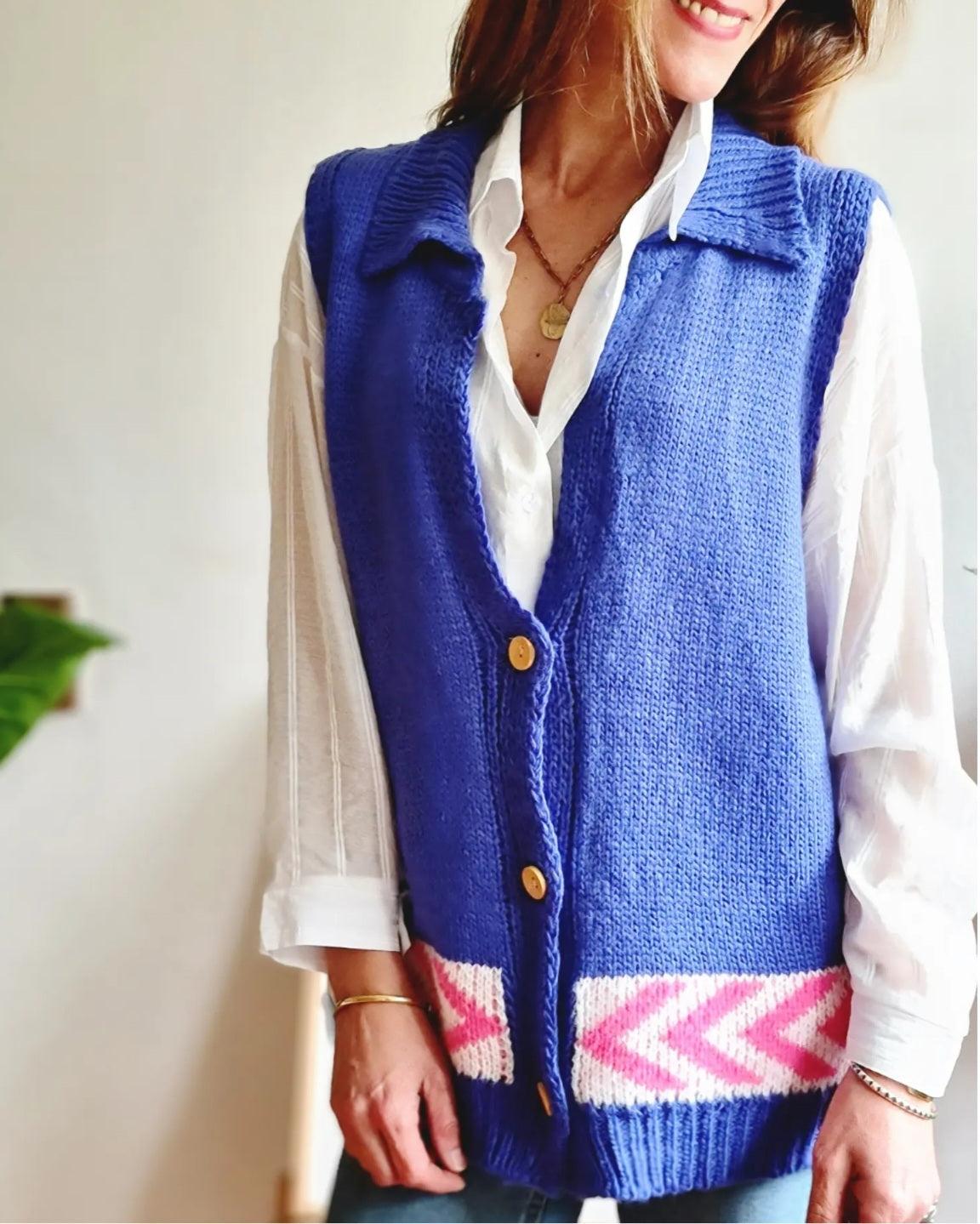 CHALECO LEONOR LAVANDA -30% DE DCTO. - Quemepongo