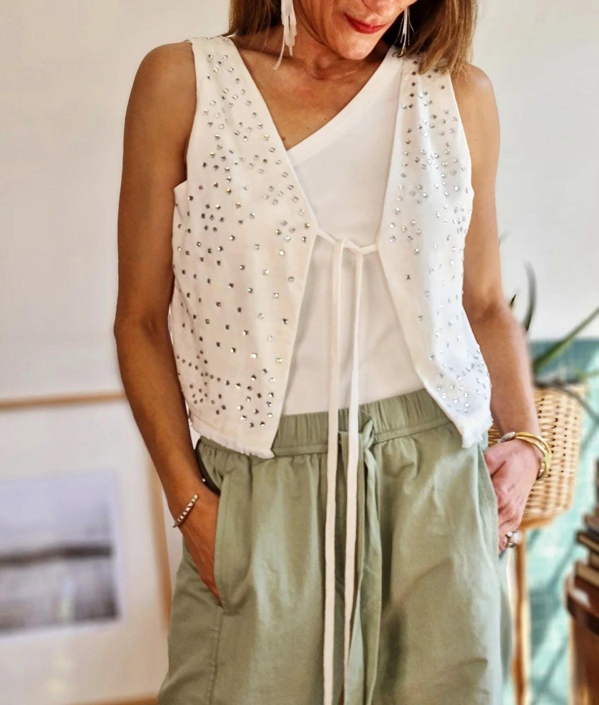 GILLET LINO BRILLO BLANCO -30% DE DCTO. - Quemepongo