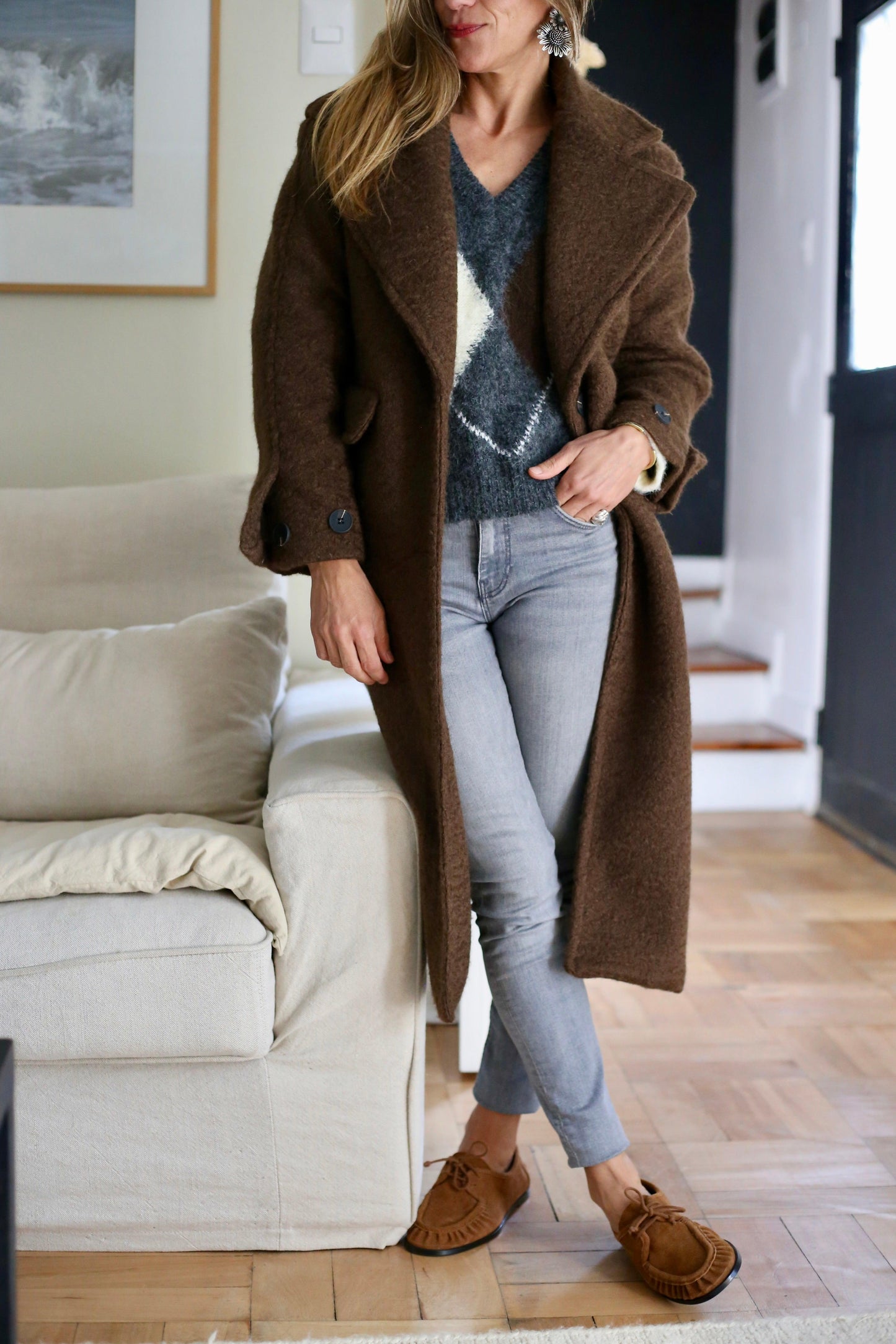 SWEATER PENELOPE GRIS. - Quemepongo