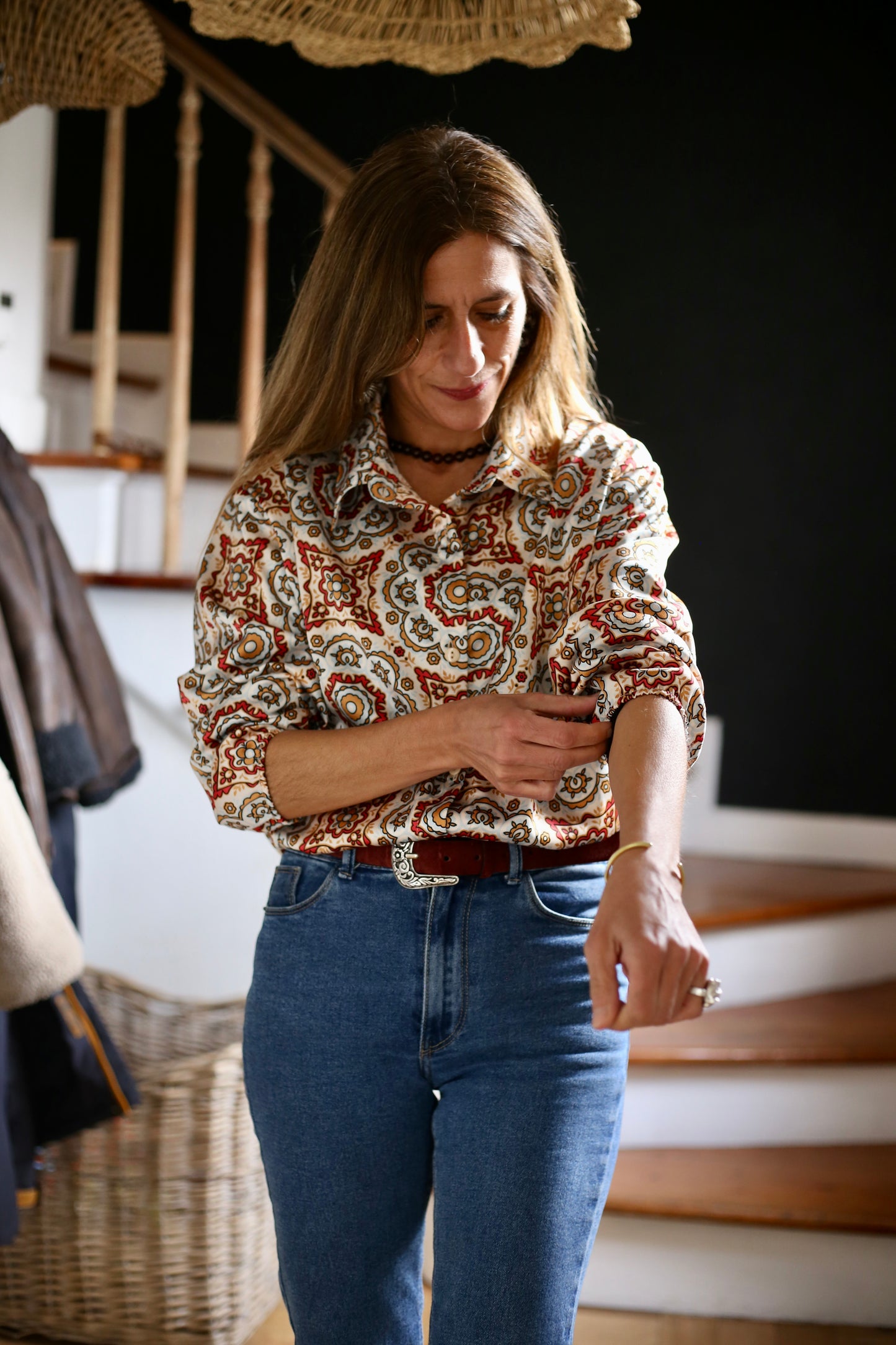 BLUSA SATIN CANDELARIA. - Quemepongo
