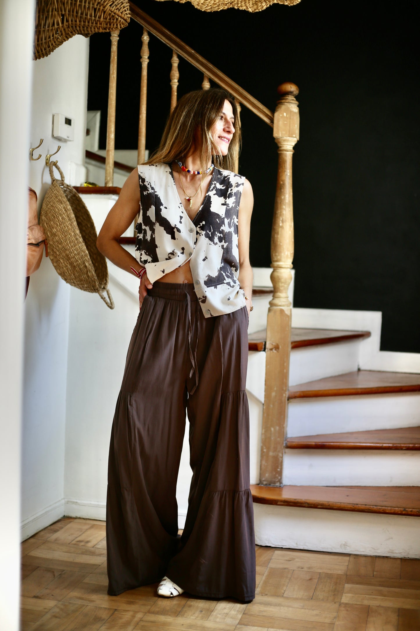 PANTALON AMPARO CHOCOLATE -15% DCTO.