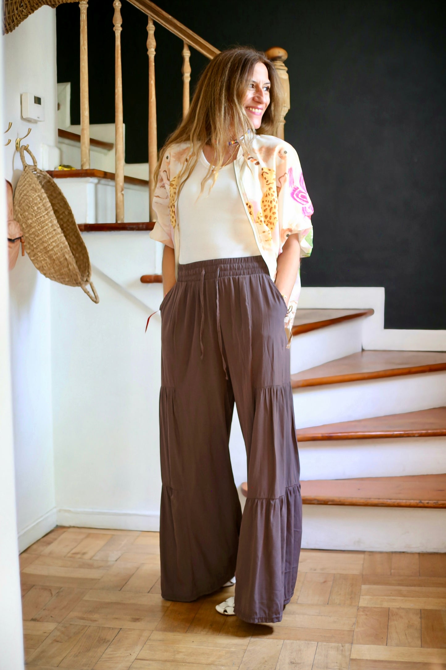 PANTALON AMPARO CHOCOLATE -15% DCTO.