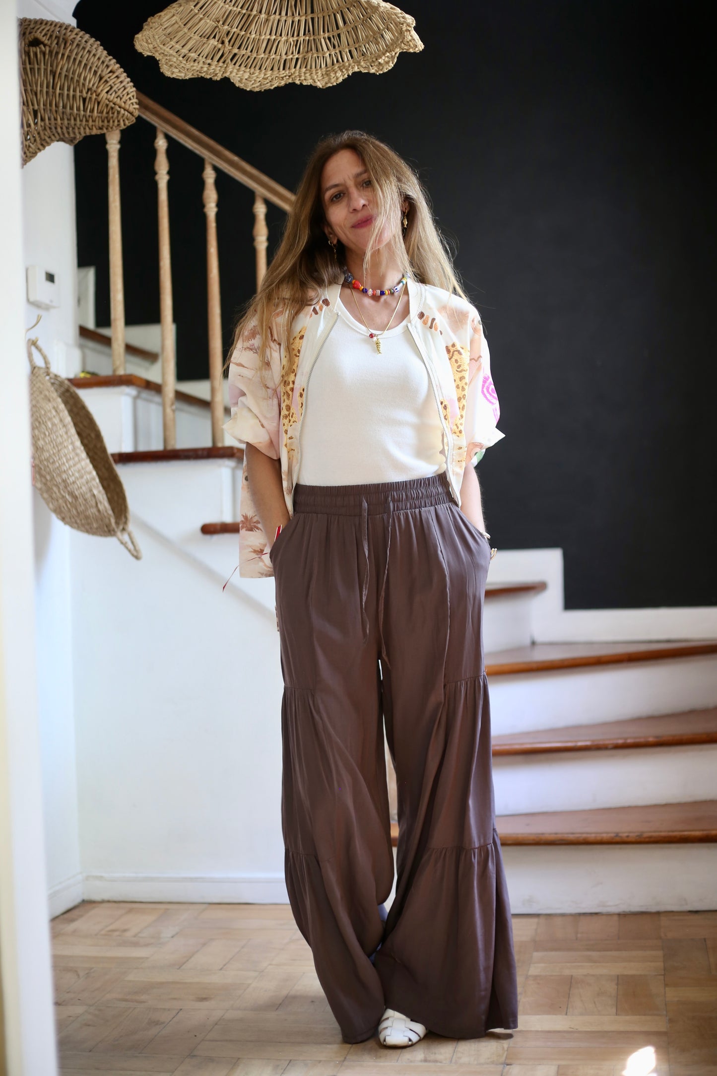PANTALON AMPARO CHOCOLATE -15% DCTO.