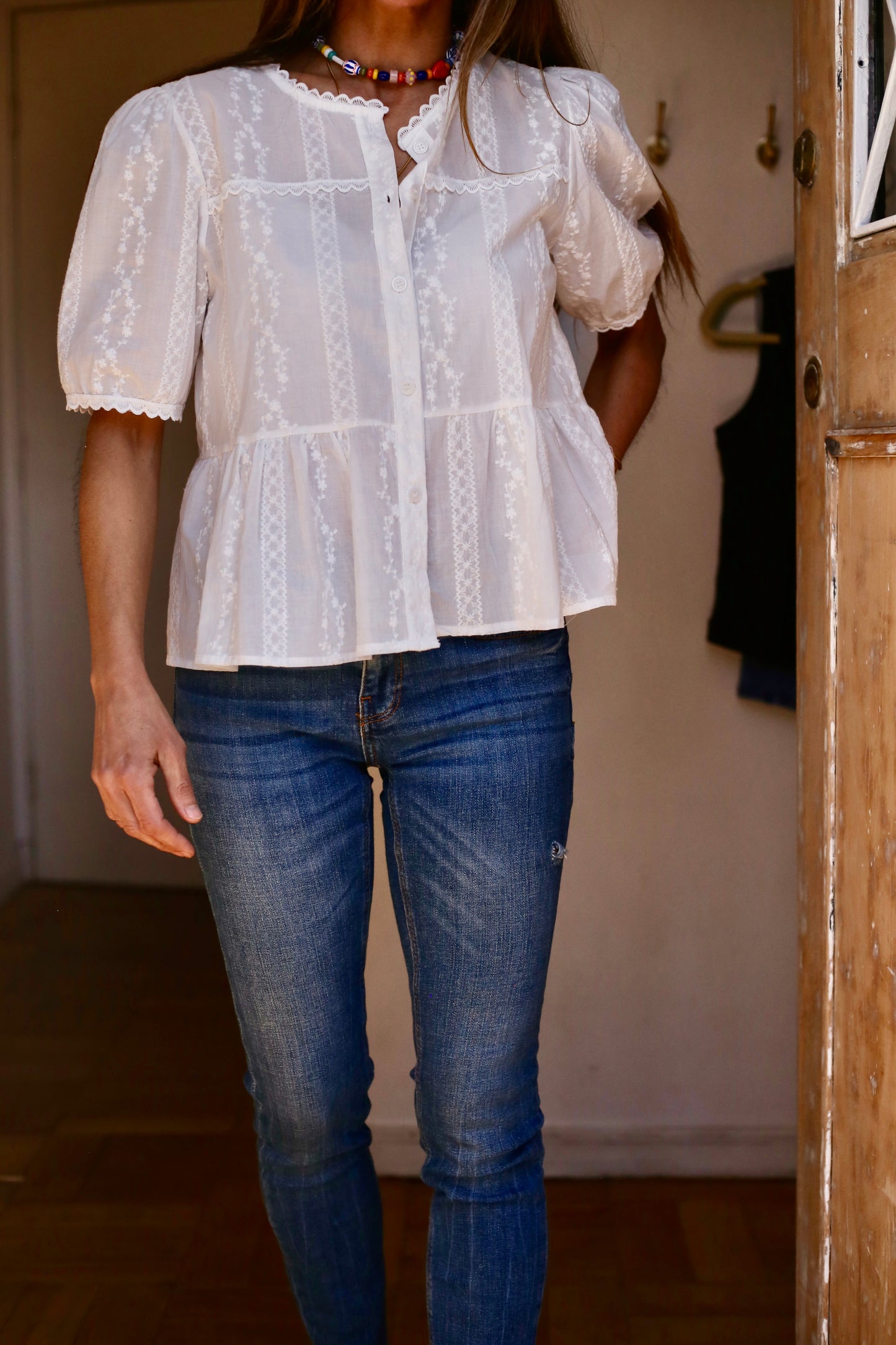 BLUSA ASUNCIÓN BLANCA.