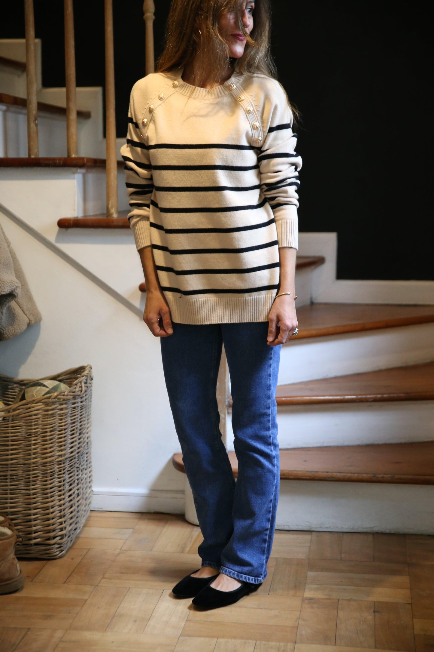 SWEATER FRANCES BEIGE. - Quemepongo