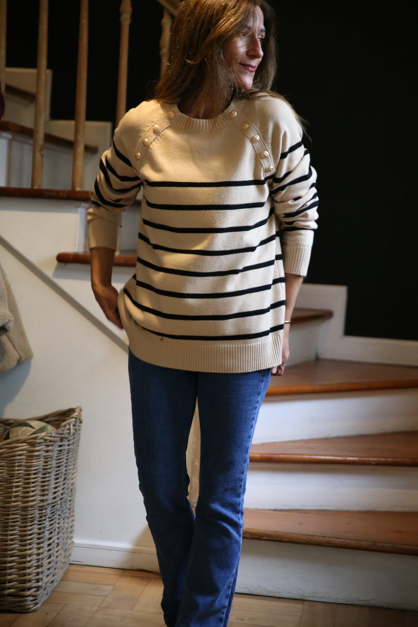 SWEATER FRANCES BEIGE. - Quemepongo