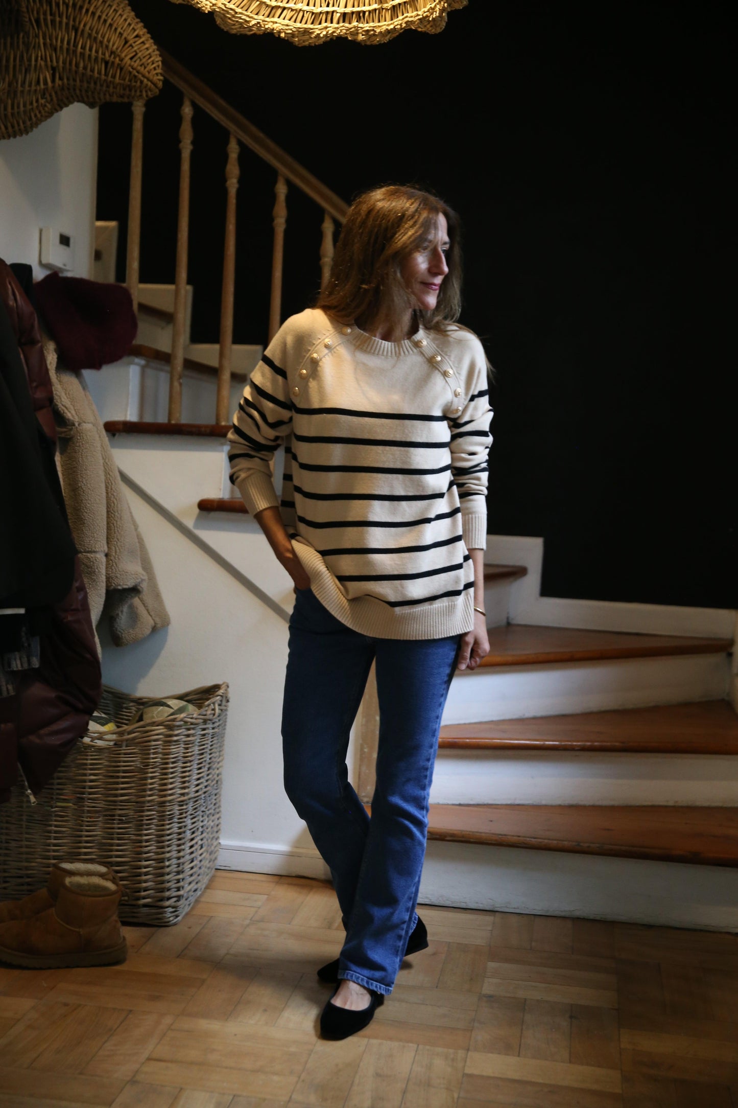 SWEATER FRANCES BEIGE. - Quemepongo