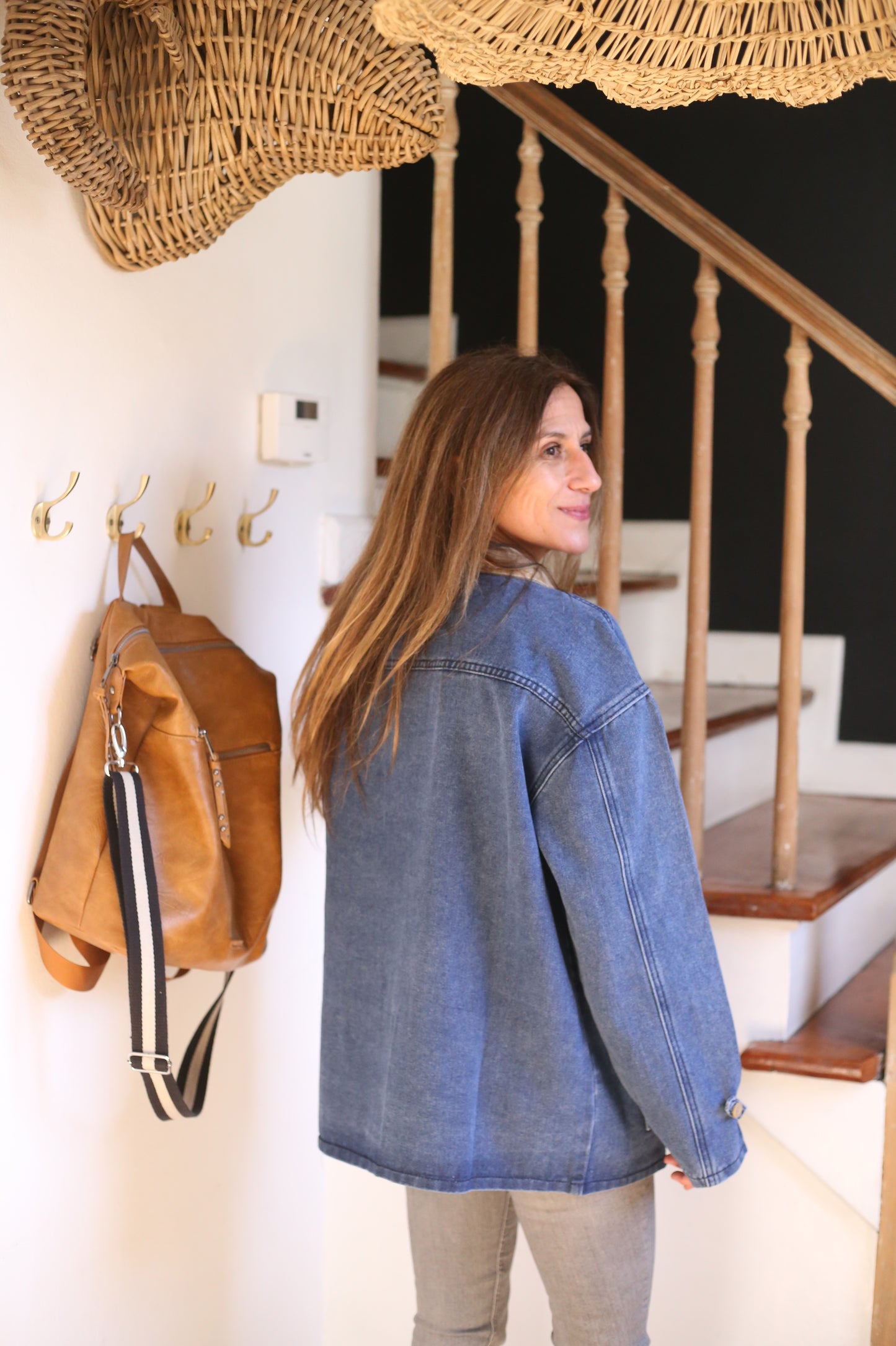Chaqueta Angeles Jeans Azul