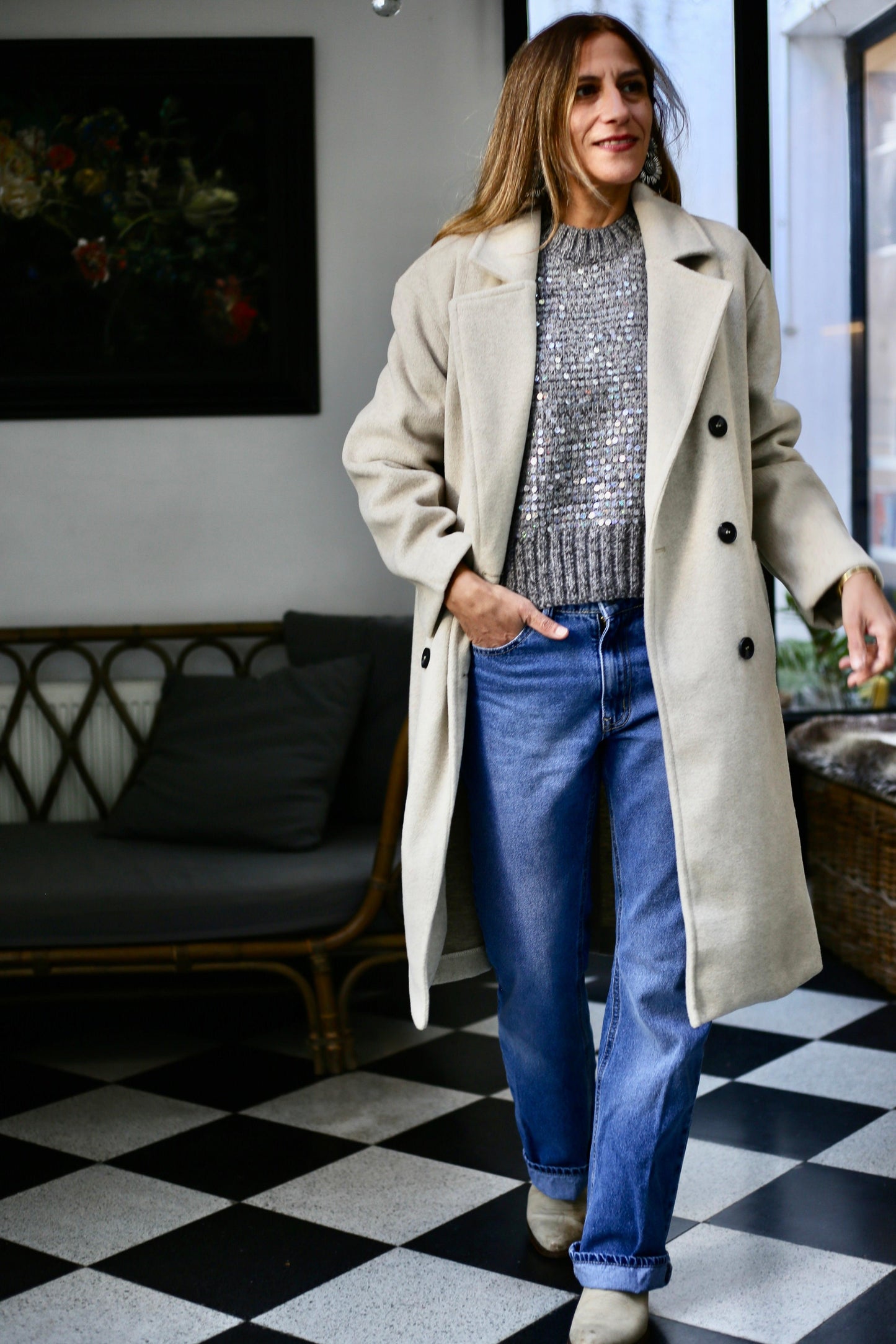 SWEATER AMANDA GRIS. - Quemepongo