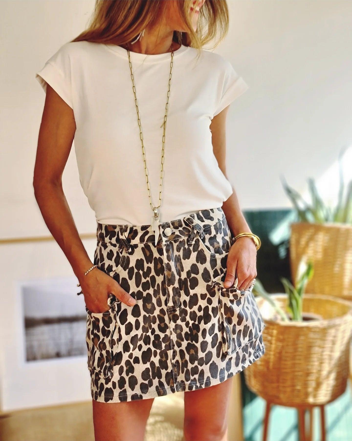 MINI JEANS PRINT CARGO -20% DE DCTO. - Quemepongo