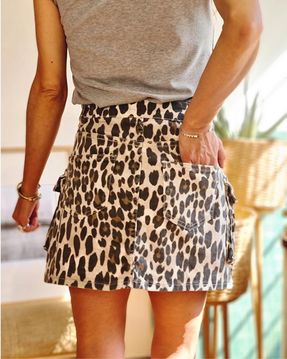 MINI JEANS PRINT CARGO -20% DE DCTO. - Quemepongo