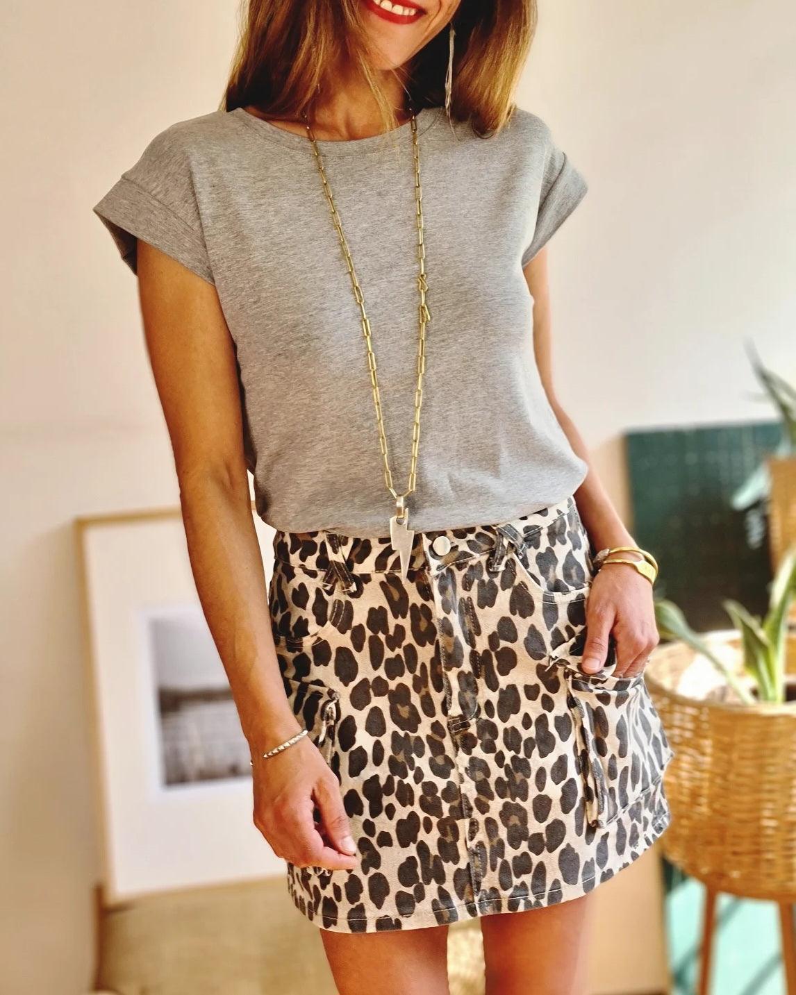 MINI JEANS PRINT CARGO -20% DE DCTO. - Quemepongo