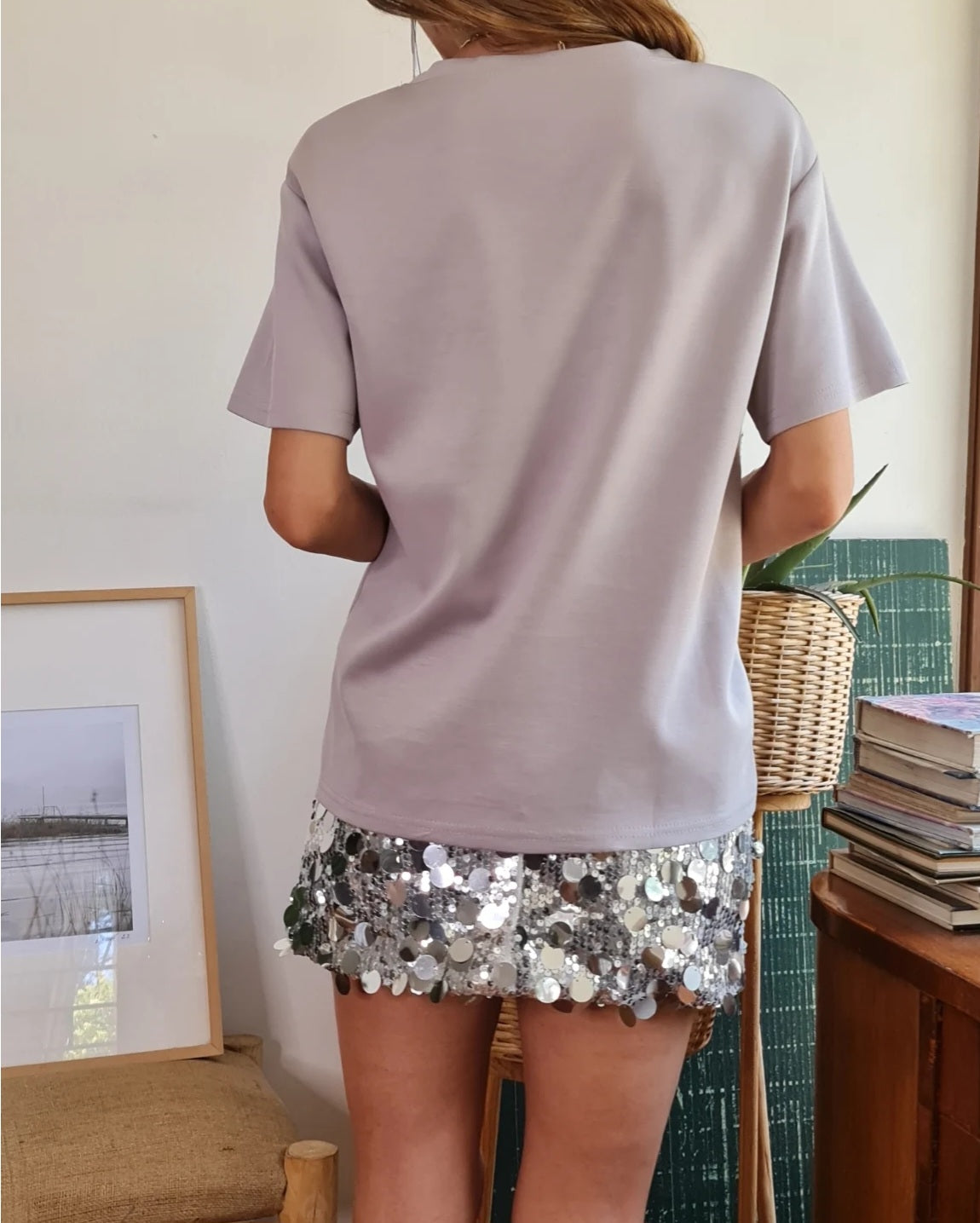 POLERA CITY GRIS -15% DE DCTO.