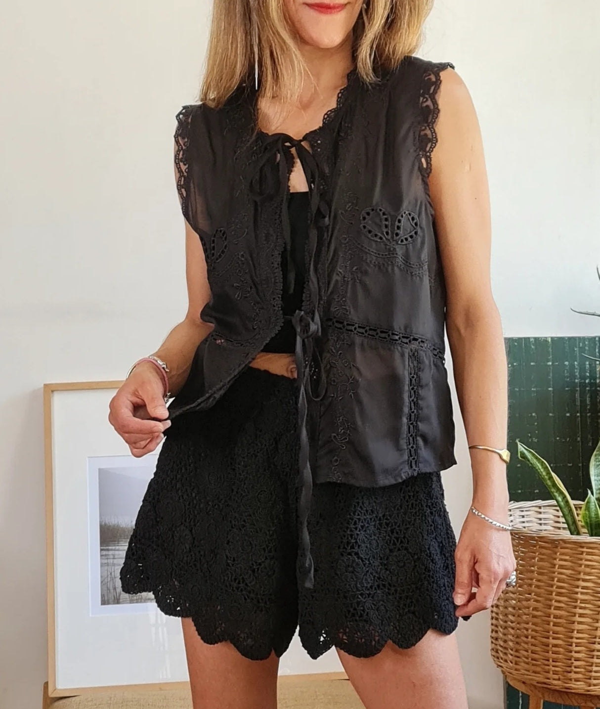 SHORT CROCHET NEGRO -15% Dcto.