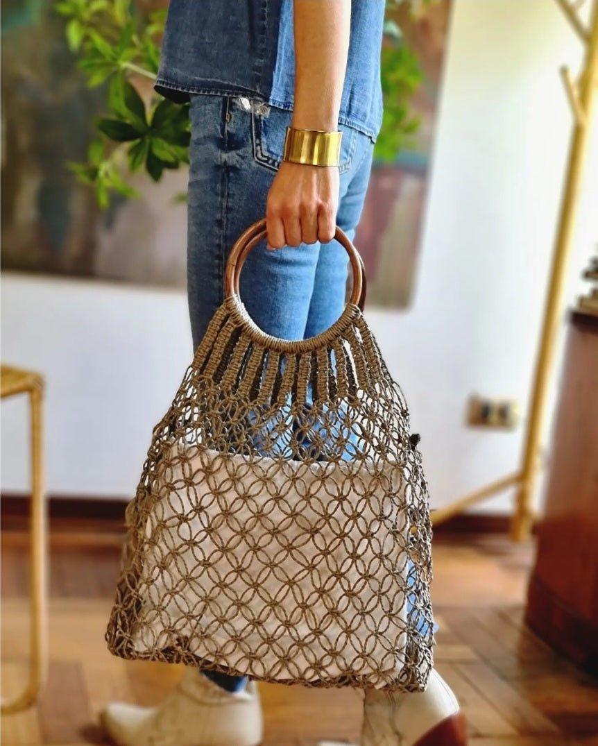 BOLSO TEJIDO MALU -30% DE DCTO. - Quemepongo