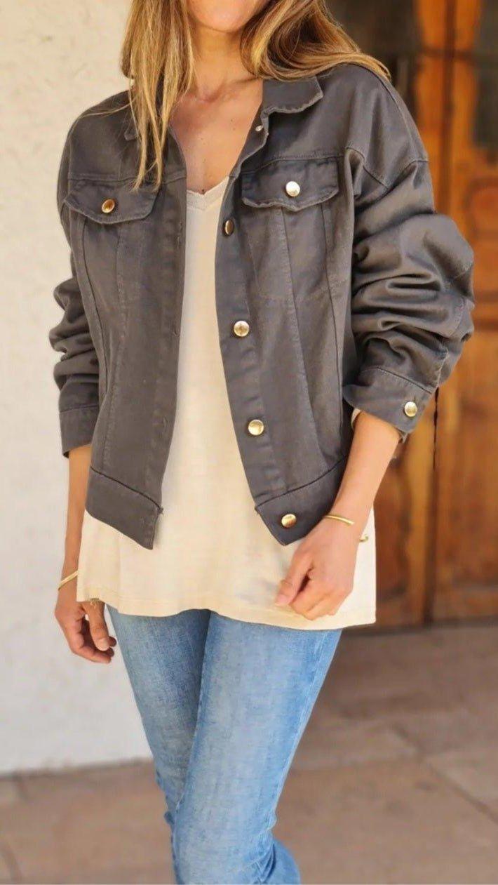 CHAQUETA FILIPA JEANS 3 COLORES -60% DE DCTO.. - Quemepongo