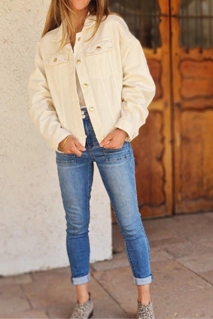 CHAQUETA FILIPA JEANS 3 COLORES -60% DE DCTO.. - Quemepongo