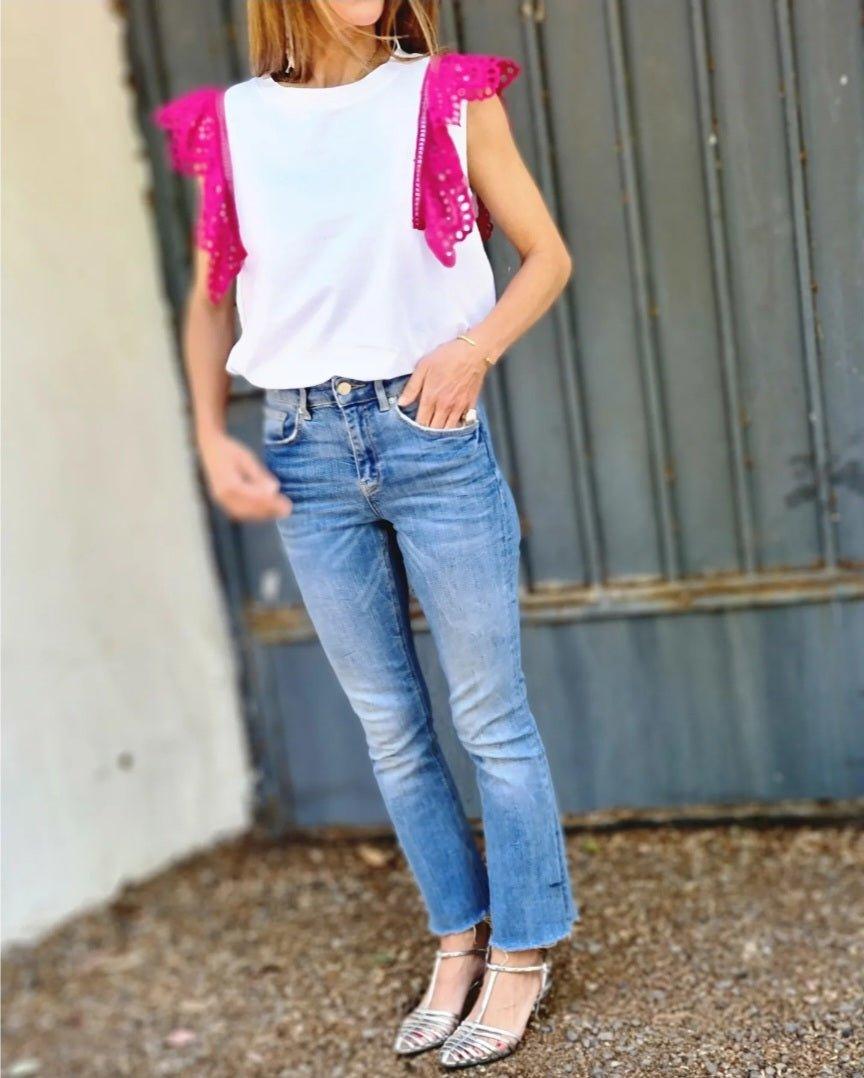 Polera Isolina Fucsia 30% de Dto - Queme Pongo Tienda