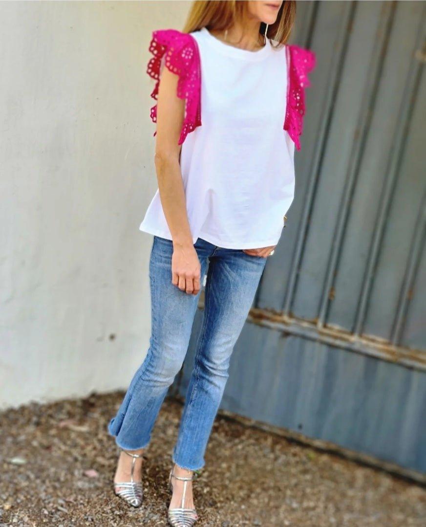 Polera Isolina Fucsia 30% de Dto - Queme Pongo Tienda