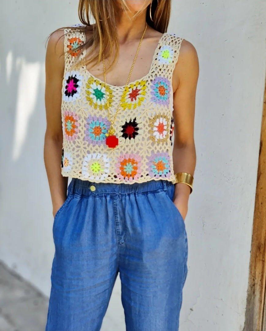 TOP TEJIDO ANA 3 COLORES -70% DE DCTO. - Quemepongo