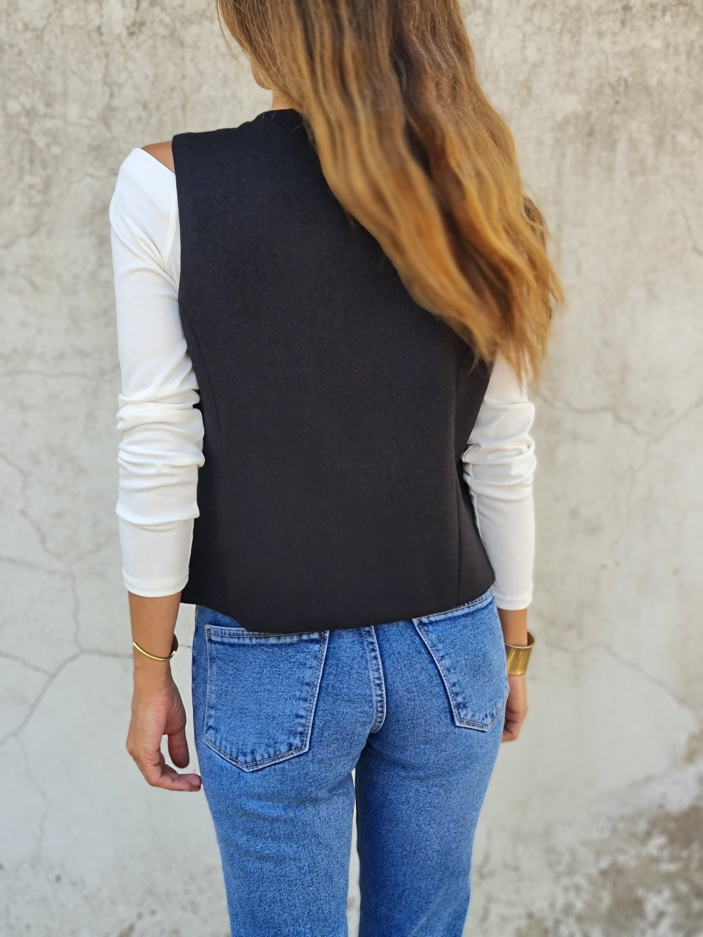 GILLET ESPIGA NEGRO.