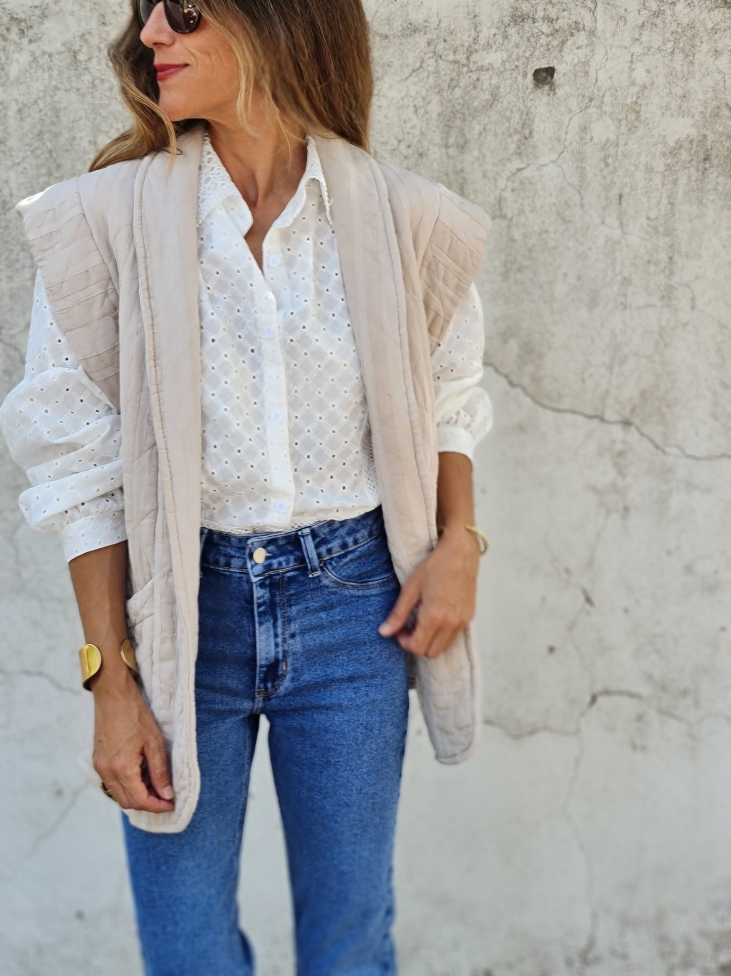 BLUSA MAGNOLIA BLANCA.