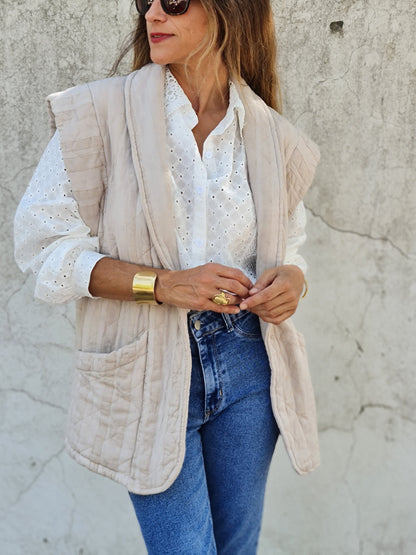 BLUSA MAGNOLIA BLANCA.