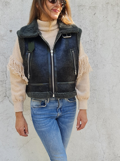 CHAQUETA CHIPORRO VERDE.